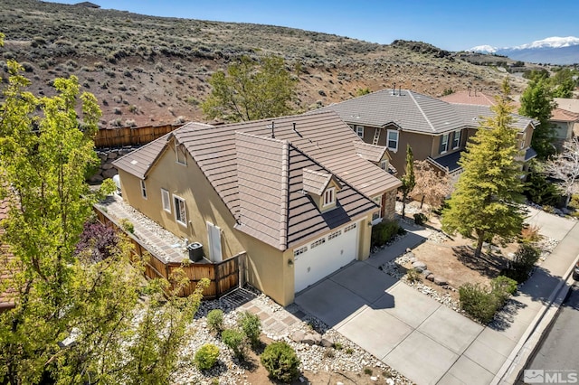 5132 Ironstone Cir, Sparks, NV 89436 - view from above of property featuring a mountain backdrop