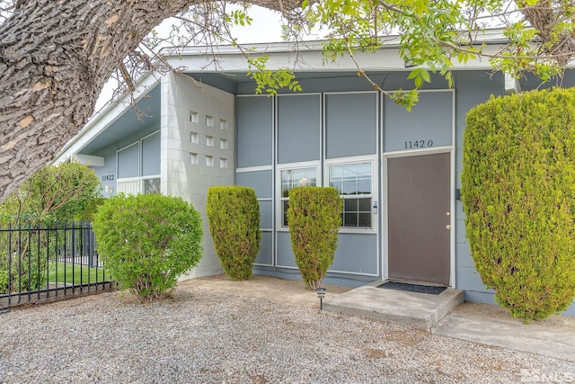 11420 Rocky Mountain St, Reno, NV 89506 - view of exterior entry with fence