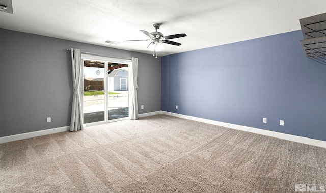 1132 Alder Walk Way, Sparks, NV 89441 - spare room with ceiling fan, carpet floors, and baseboards
