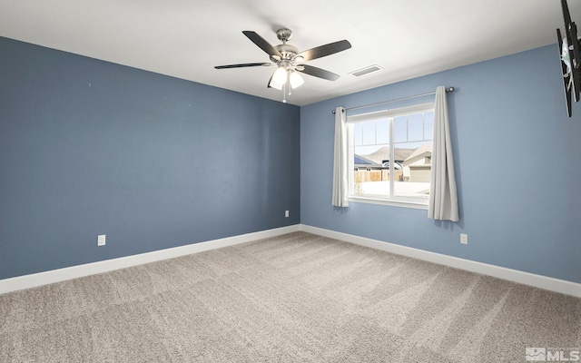 1132 Alder Walk Way, Sparks, NV 89441 - carpeted spare room featuring baseboards and ceiling fan