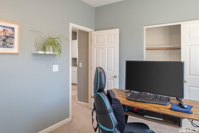 2765 Erin Dr, Sparks, NV 89436 - home office with light carpet and baseboards