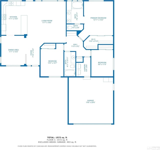 2765 Erin Dr, Sparks, NV 89436 - property floor plan
