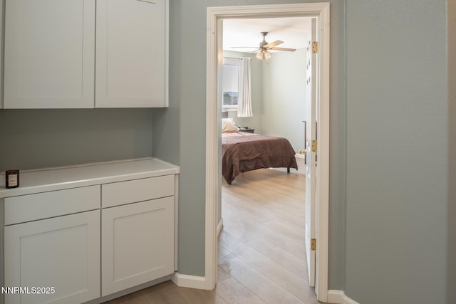 2765 Erin Dr, Sparks, NV 89436 - hall featuring light wood-style floors and baseboards
