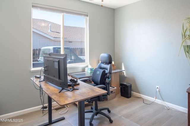2765 Erin Dr, Sparks, NV 89436 - office space featuring baseboards and wood finished floors