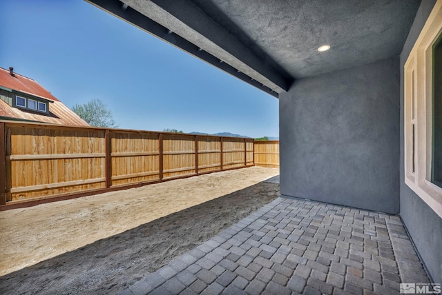 698 Sage Grouse Lp, Gardnerville, NV 89460 - view of patio with a fenced backyard
