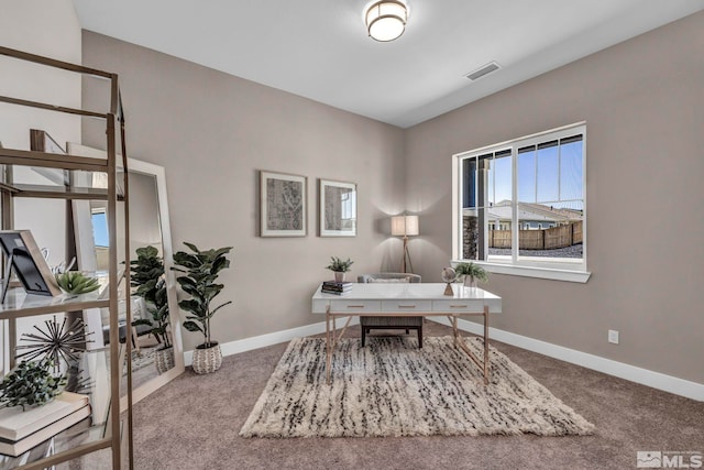 698 Sage Grouse Lp, Gardnerville, NV 89460 - carpeted office space with baseboards