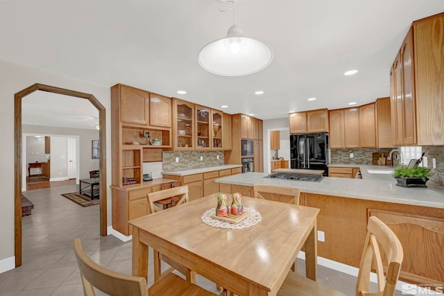 1871 Walnut Ct, Carson City, NV 89703 - kitchen with stainless steel appliances, a sink, baseboards, and recessed lighting