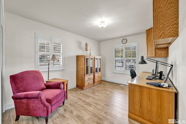 1871 Walnut Ct, Carson City, NV 89703 - office area with light wood-type flooring and baseboards