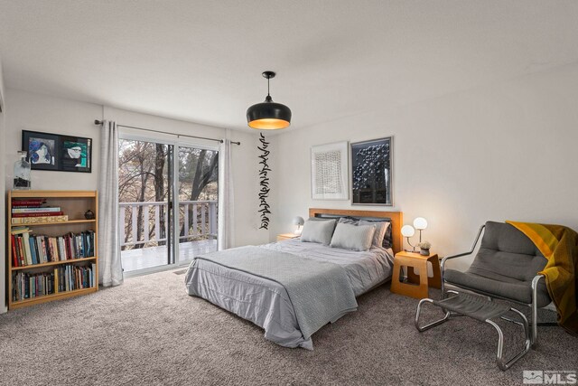 3255 Corey Dr, Reno, NV 89509 - carpeted bedroom featuring access to outside