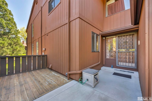 2012 Branch Ln, Reno, NV 89509 - doorway to property featuring a wooden deck