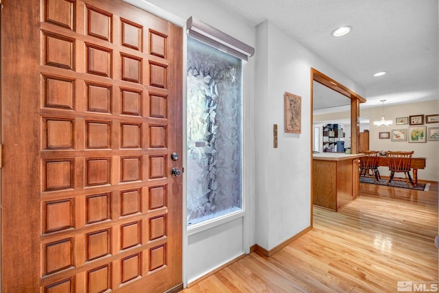 2012 Branch Ln, Reno, NV 89509 - entrance foyer featuring light wood-style floors and recessed lighting