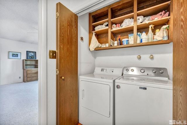 2012 Branch Ln, Reno, NV 89509 - laundry room featuring carpet and washing machine and clothes dryer
