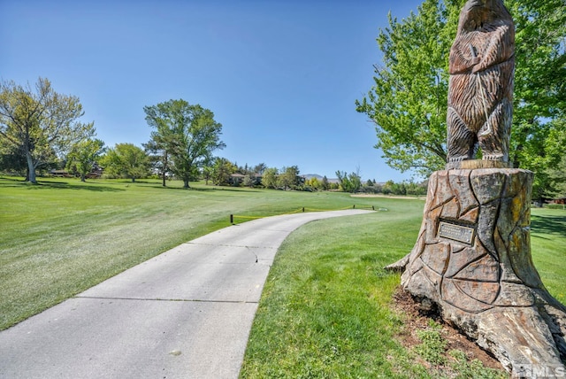 2012 Branch Ln, Reno, NV 89509 - surrounding community with a lawn