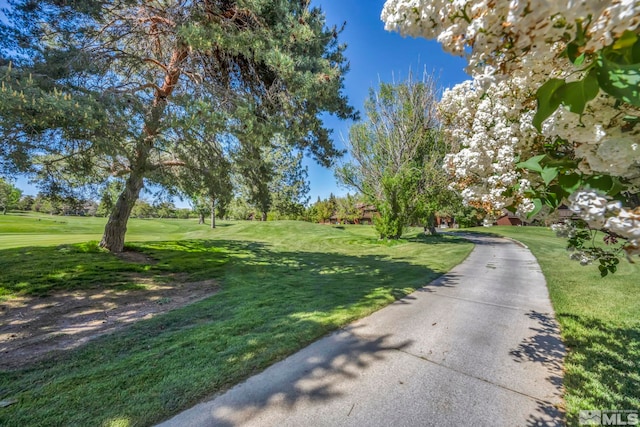 2012 Branch Ln, Reno, NV 89509 - view of property's community featuring a yard and golf course view