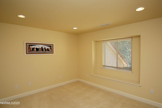 2459 Genoa Highlands, Genoa, NV 89411 - unfurnished room with recessed lighting, light carpet, and baseboards