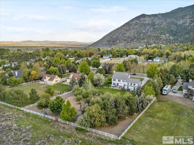 212 Foothill Meadows Ct, Genoa, NV 89411 - bird's eye view of a mountainous background
