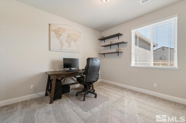 101 Cloud Berry Ct, Sparks, NV 89441 - home office with baseboards and light colored carpet