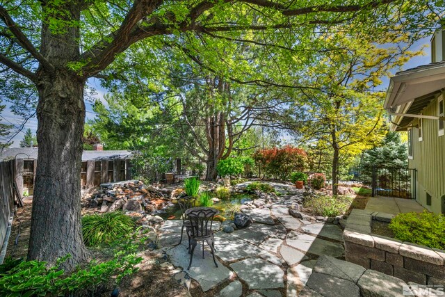 3295 Sunnyvale Ave, Reno, NV 89509 - view of yard with a patio area and fence