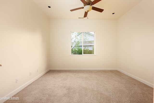 706 Norfolk Dr, Carson City, NV 89703 - empty room featuring light carpet and a ceiling fan