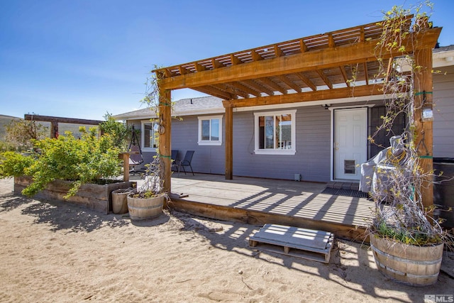 14865 N Red Rock Rd, Reno, NV 89508 - view of patio with a pergola