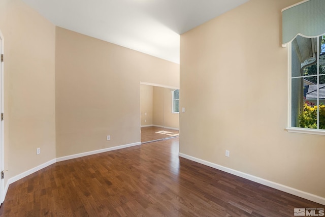 1745 Hunter Creek Rd, Reno, NV 89519 - empty room featuring wood finished floors and baseboards
