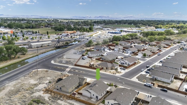 1282 Onda Verde Dr, Fallon, NV 89406 - aerial view of residential area with a nearby body of water