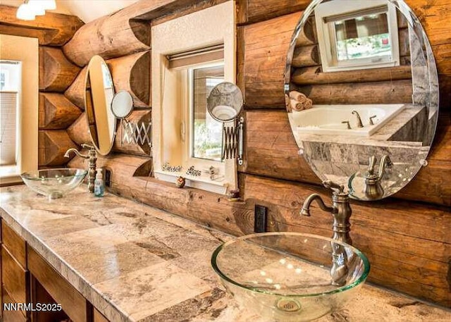 996 Tyner Way, Incline Village, NV 89451 - full bathroom featuring a bath and double vanity