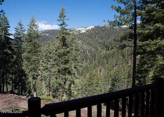 996 Tyner Way, Incline Village, NV 89451 - mountain view with a forest