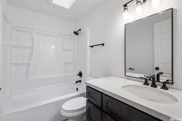 6798 Flower St, Reno, NV 89506 - bathroom with toilet, vanity, and  shower combination