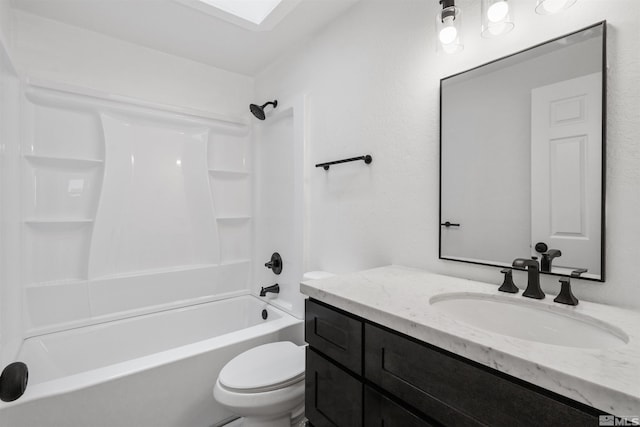 6798 Flower St, Reno, NV 89506 - full bath with toilet, vanity, and bathtub / shower combination