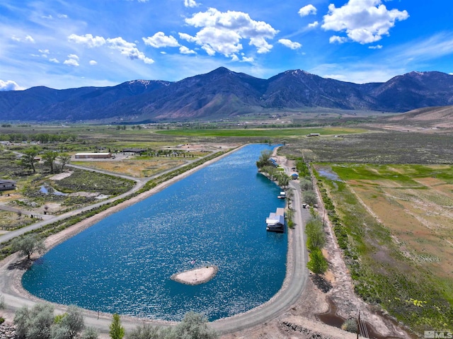 2980 N US Highway 395, Minden, NV 89423 - aerial view of a water and mountain view