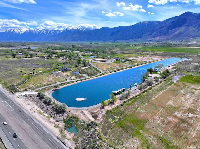 2980 N US Highway 395, Minden, NV 89423 - drone / aerial view of a water and mountain view