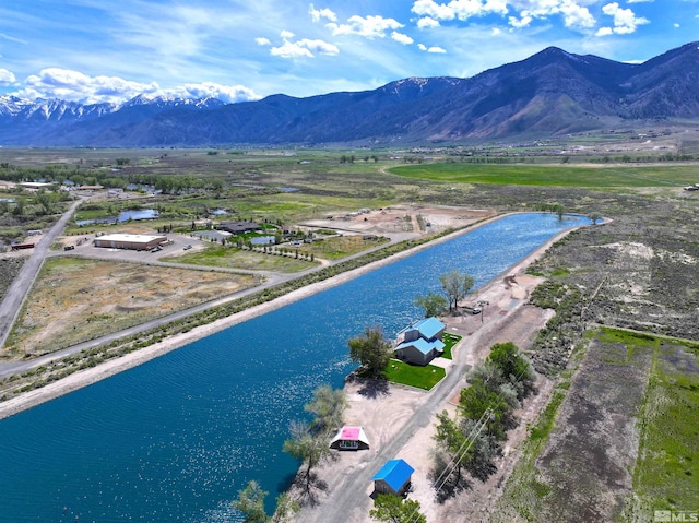 2980 N US Highway 395, Minden, NV 89423 - aerial view of a water and mountain view