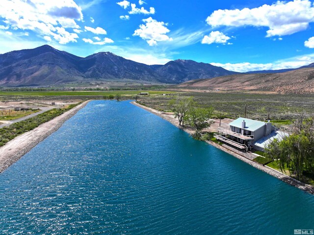 2980 N US Highway 395, Minden, NV 89423 - aerial view of a water and mountain view