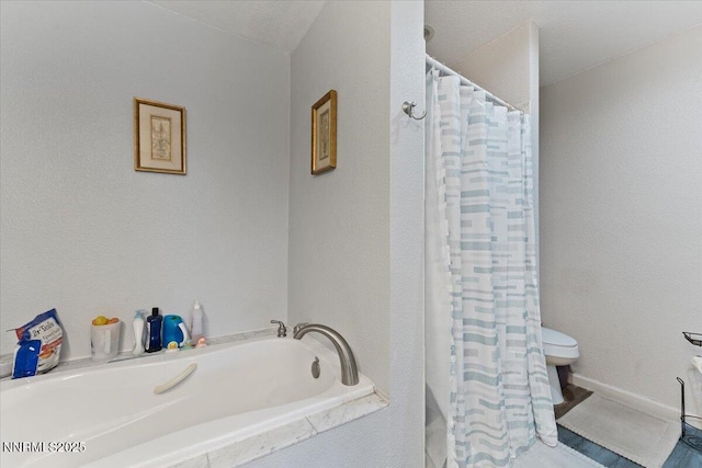 391A Bens Way, Fernley, NV 89408 - full bath with toilet, a garden tub, and curtained shower
