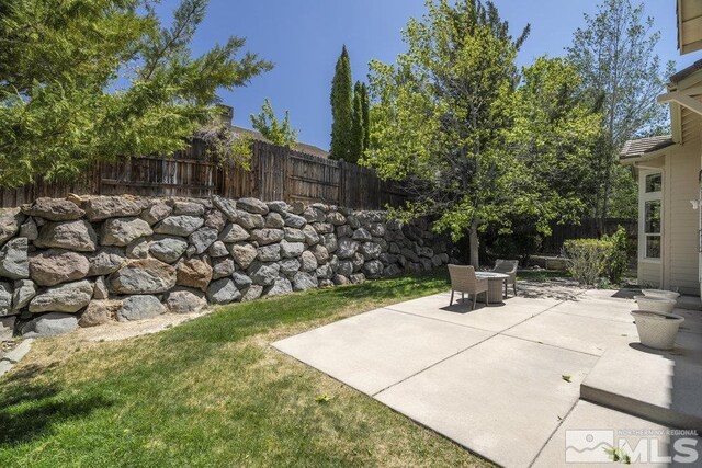 4822 Ramcreek Trl, Reno, NV 89519 - view of patio / terrace featuring a fenced backyard
