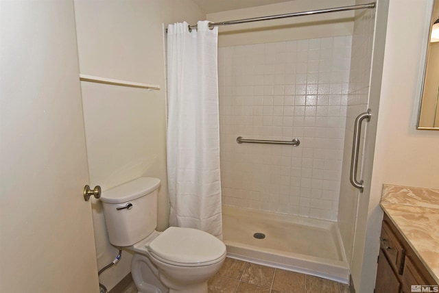 1476 Heather Ct, Sparks, NV 89434 - bathroom with a stall shower, vanity, and toilet