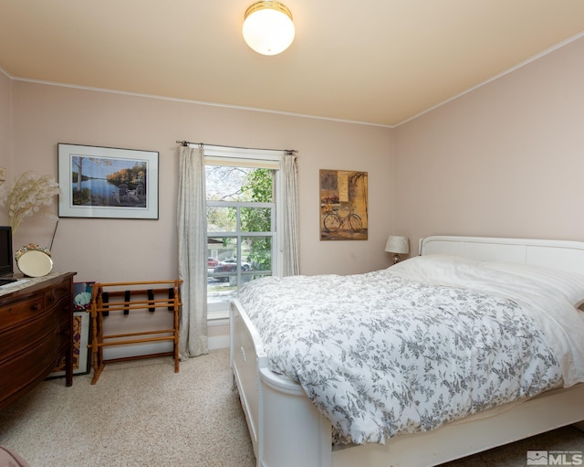 308 Thompson, Carson City, NV 89703 - bedroom featuring light colored carpet and ornamental molding