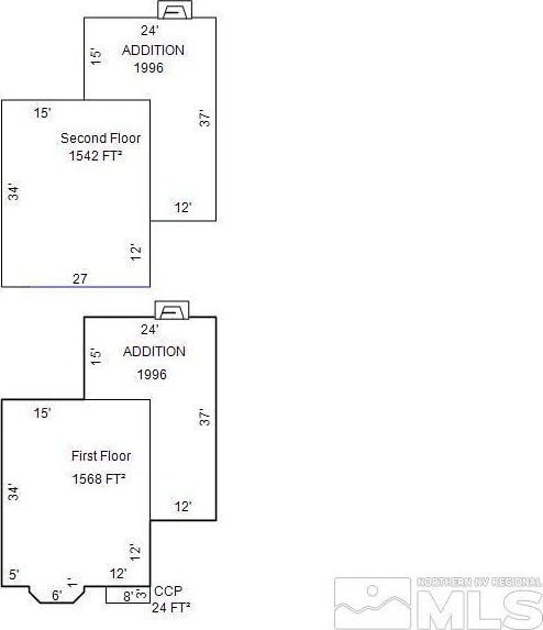 308 Thompson, Carson City, NV 89703 - room layout