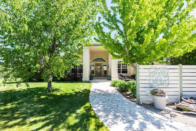 1082 Log Cabin Rd, Gardnerville, NV 89410 - view of front of property with stucco siding