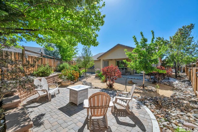 4184 Passage Dr, Sparks, NV 89436 - view of patio / terrace with a fenced backyard