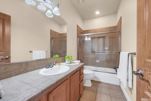 785 Sarcinella Ct, Reno, NV 89509 - full bath with vanity, toilet, tile patterned floors, and combined bath / shower with glass door