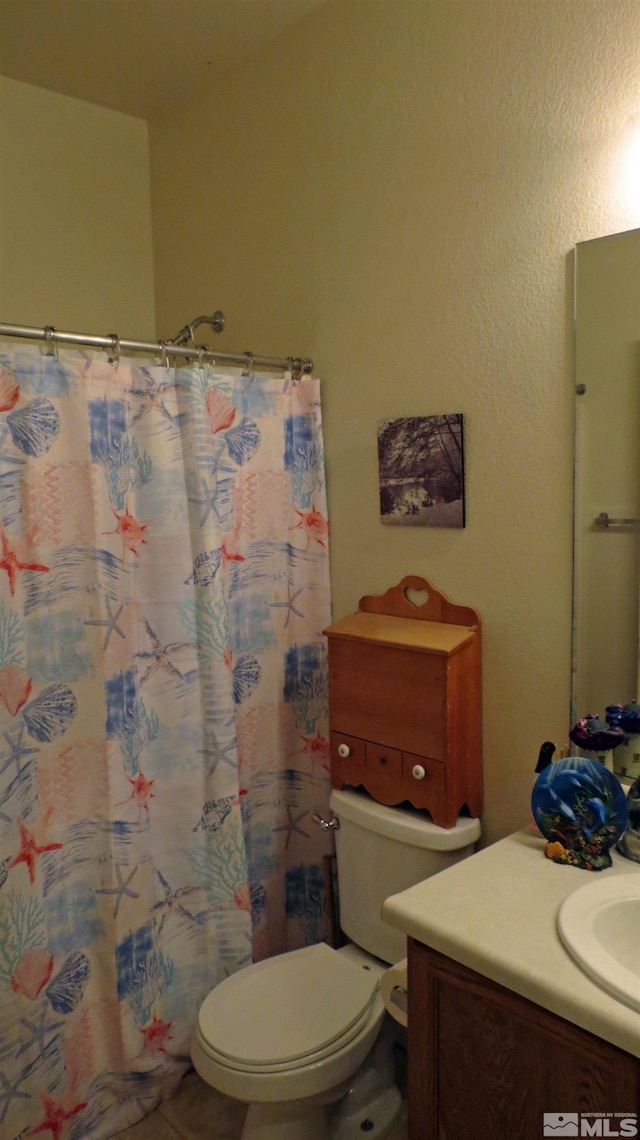 201 Crown Point Dr, Dayton, NV 89403 - full bathroom with vanity and toilet