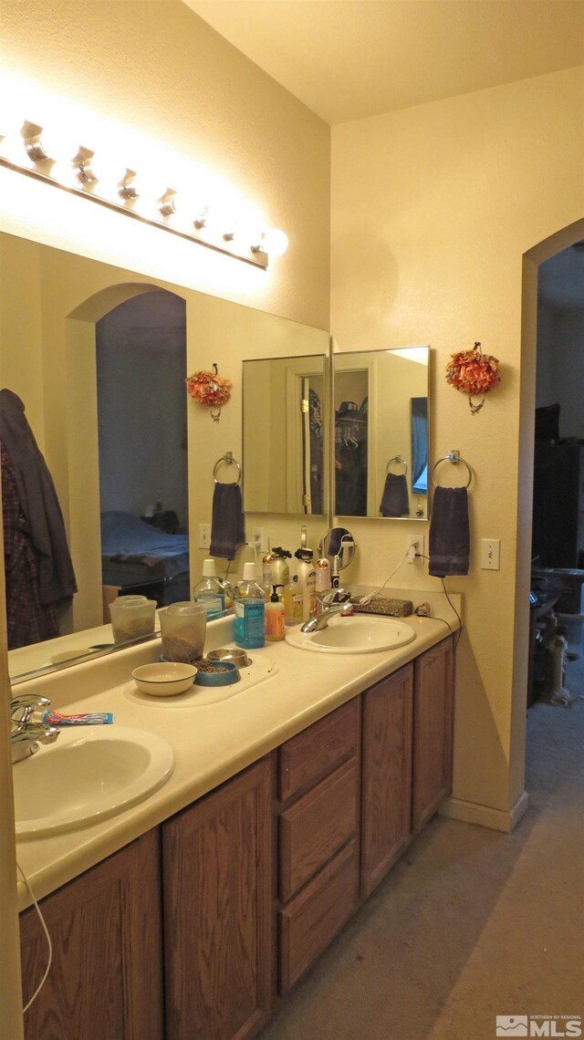 201 Crown Point Dr, Dayton, NV 89403 - full bath featuring double vanity