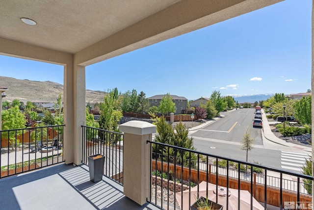 3097 Livorno Dr, Sparks, NV 89434 - balcony with a mountain view and a residential view
