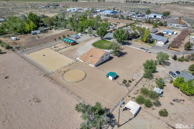1131 Linda Anne Ct, Gardnerville, NV 89410 - drone / aerial view of a desert landscape