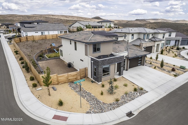 5410 Cactus Quartz Ct, Sparks, NV 89436 - aerial perspective of suburban area with a mountain backdrop