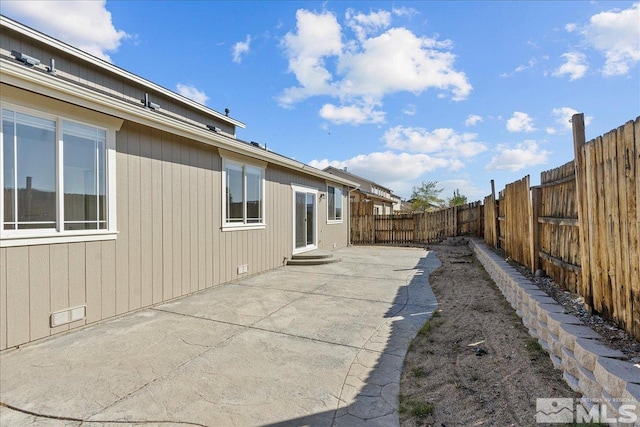 8952 Mahon Dr, Reno, NV 89506 - view of patio featuring a fenced backyard