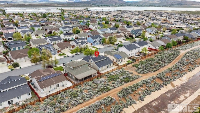 8952 Mahon Dr, Reno, NV 89506 - aerial perspective of suburban area with mountains