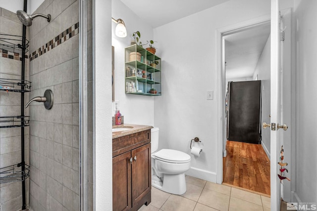 20 E Devere Way, Sparks, NV 89431 - full bathroom featuring a shower stall, toilet, and tile patterned flooring